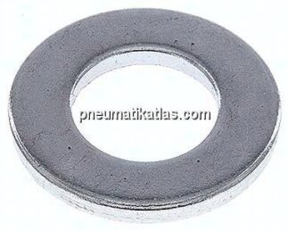 Unterlegscheibe, DIN 125 B, M 10 (10,5x20mm), Stahl verzinkt