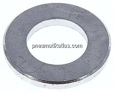 Unterlegscheibe, DIN 125 B, M 12 (13x24mm), Stahl verzinkt