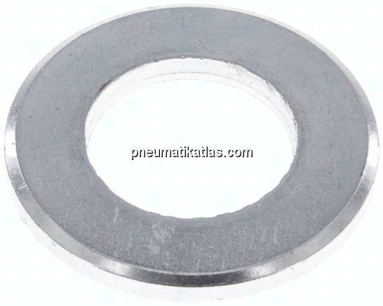 Unterlegscheibe, DIN 125 B, M 14 (15x28mm), Stahl verzinkt