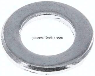 Unterlegscheibe, DIN 125 B, M 16 (17x30mm), Stahl verzinkt