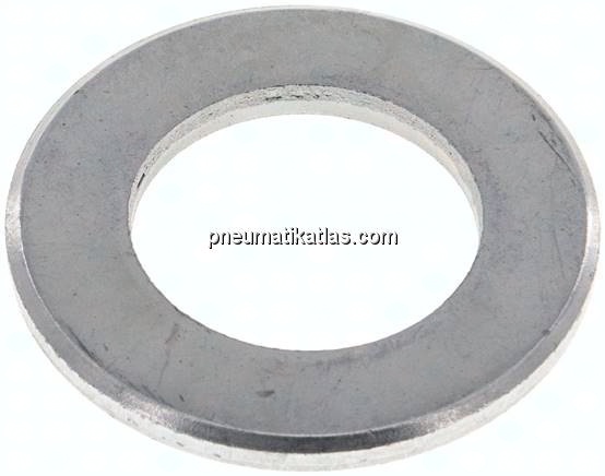 Unterlegscheibe, DIN 125 B, M 20 (21x37mm), Stahl verzinkt