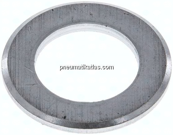 Unterlegscheibe, DIN 125 B, M 22 (23x39mm), Stahl verzinkt