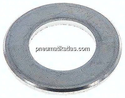 Unterlegscheibe, DIN 125 B, M 30 (31x56mm), Stahl verzinkt
