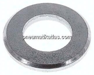 Unterlegscheibe, DIN 125 B, M 5 (5,3x10mm), Stahl verzinkt
