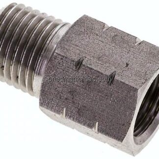 Reduziernippel NPT 1/4"(AG)-G 1/4"(IG), 1.4571