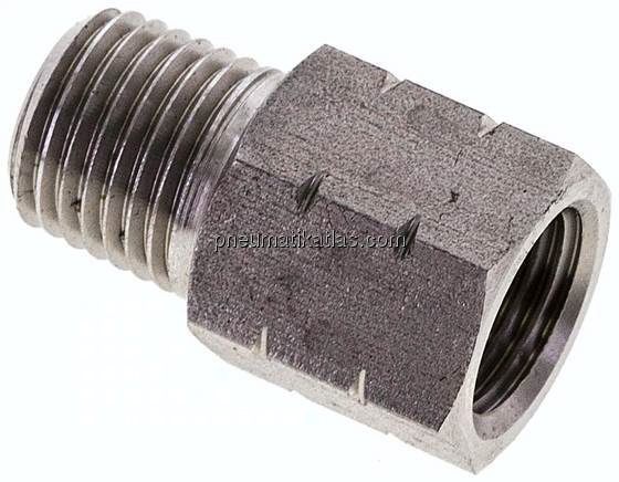 Reduziernippel NPT 1/4"(AG)-G 1/4"(IG), 1.4571