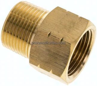 Reduziernippel NPT 3/4"(AG)-G 3/4"(IG), Messing
