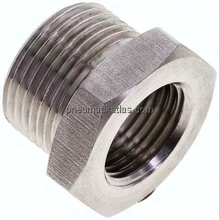 Reduziernippel G 3/4"(AG)-G 1/2"(IG), 1.4571