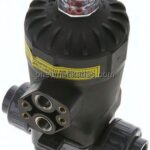 PVC-Membranventil (NC) PVC / EPDM, 20mm Klebemuffe