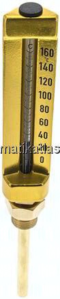 Maschinenthermometer (150mm) senkrecht/0 bis +160°C/100mm