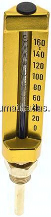 Maschinenthermometer (150mm) senkrecht/0 bis +160°C/63mm