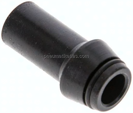 Anschweißnippel 12 x 2mm, Stahl phosphatiert