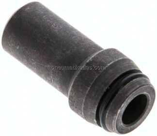 Anschweißnippel 12 x 2,5mm, Stahl phosphatiert