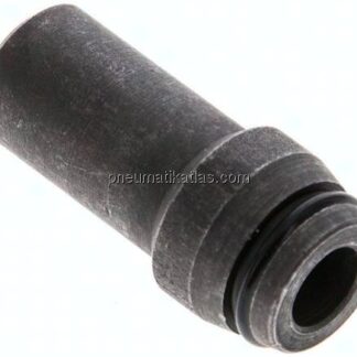 Anschweißnippel 12 x 2,5mm, Stahl phosphatiert