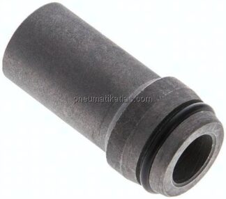 Anschweißnippel 16 x 3mm, Stahl phosphatiert
