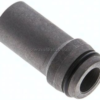 Anschweißnippel 16 x 3mm, Stahl phosphatiert