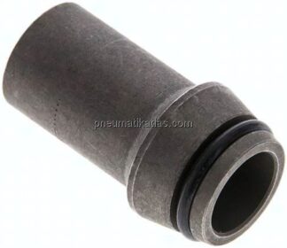 Anschweißnippel 20 x 2mm, Stahl phosphatiert