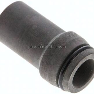 Anschweißnippel 20 x 3mm, Stahl phosphatiert