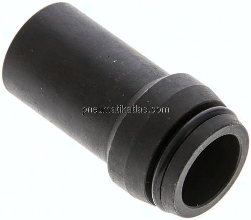 Anschweißnippel 20 x 2,5mm, Stahl phosphatiert