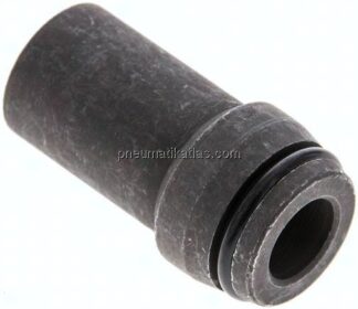 Anschweißnippel 20 x 4mm, Stahl phosphatiert