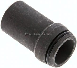 Anschweißnippel 25 x 3mm, Stahl phosphatiert
