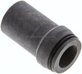 Anschweißnippel 25 x 4mm, Stahl phosphatiert