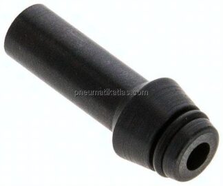 Anschweißnippel 8 x 2mm, Stahl phosphatiert