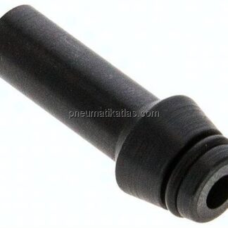 Anschweißnippel 8 x 2mm, Stahl phosphatiert