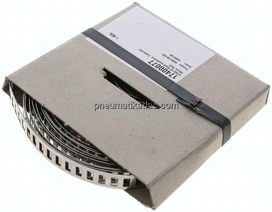 18 mm Klemmband (10 mtr.) , Edelstahl