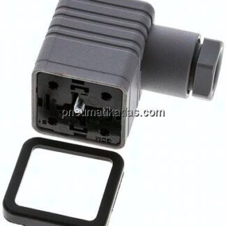 Stecker Größe 3 (DIN/EN-A), grau