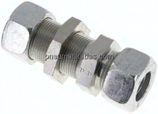 Schott-Schneidringverschraubung 18 L (M26x1,5), Stahl verzinkt