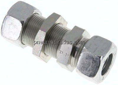 Schott-Schneidringverschraubung 18 L (M26x1,5), Stahl verzinkt