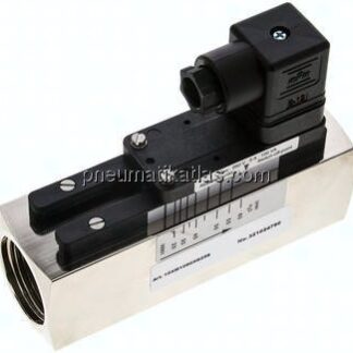 Durchflusswächter G 1", 20 - 60 l/min, Messing vernickelt