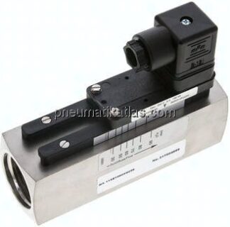 Durchflusswächter G 1", 30 - 90 l/min, 1.4571