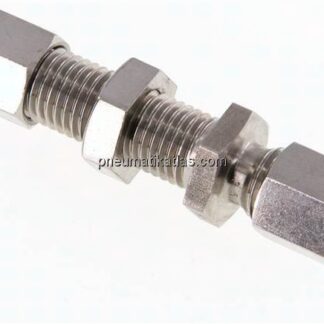 Schott-Schneidringverschraubung 6 L (M12x1,5), 1.4571