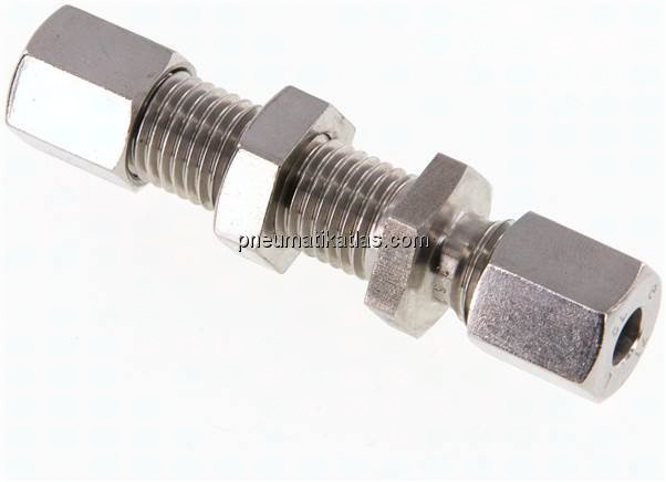 Schott-Schneidringverschraubung 6 L (M12x1,5), 1.4571