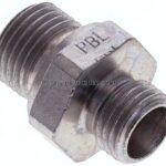 Gerade Schneidringverschr. M 16x1,5-8 L (M14x1,5), ohne Mutter & Schneidring, Stahl verzinkt