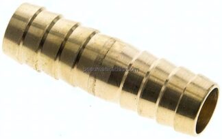 Schlauchverbindungsrohr 13 (1/2")mm-13 (1/2")mm, Messing