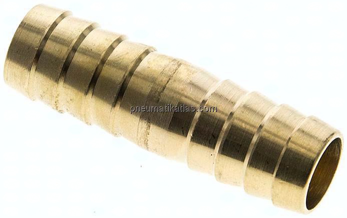 Schlauchverbindungsrohr 13 (1/2")mm-13 (1/2")mm, Messing
