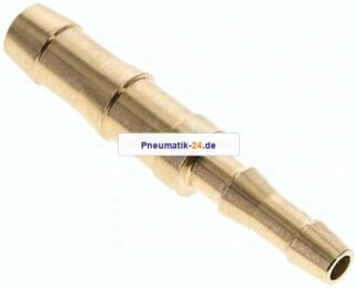 Schlauchverbindungsrohr DIN EN 560, 9 (3/8")mm-6 (1/4")mm, Messing