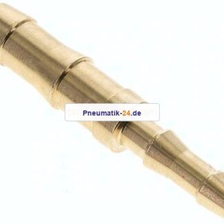 Schlauchverbindungsrohr DIN EN 560, 9 (3/8")mm-6 (1/4")mm, Messing