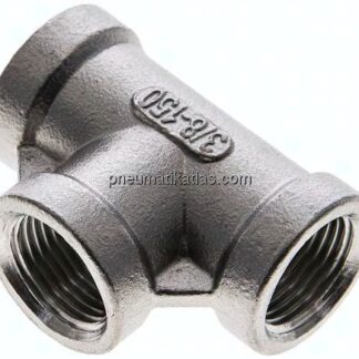 T-Stück Rp 3/8" (IG), 1.4408