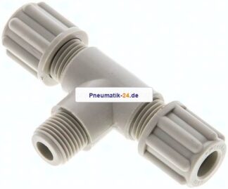 T-Verschraubung G 1/8"-6x4mm, Polypropylen