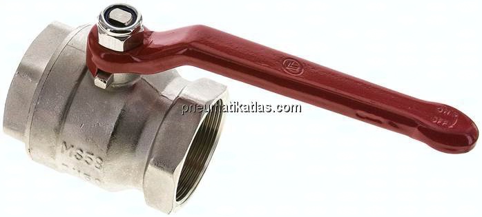 Messing-Kugelhahn, Eco-Line, Rp 2", 0 - 25bar