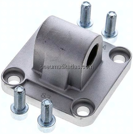 ISO 15552-Laschenschwenkbefestigung 63 mm, Aluminium
