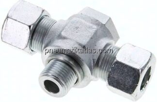 T-Schwenkverschraubung G 1/2"-16 S (M24x1,5), Stahl verzinkt