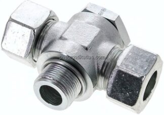 T-Schwenkverschraubung M 33x2-25 S (M36x2), Stahl verzinkt