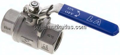 Edelstahl-Kugelhahn, Eco-Line, G 1-1/4", 0 - 63bar