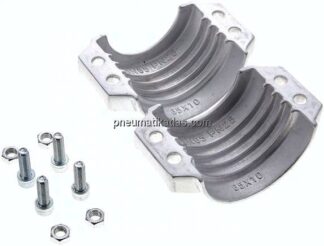 Klemmschalen 84 - 87mm, Aluminium, EN14420-3 (DIN2817)