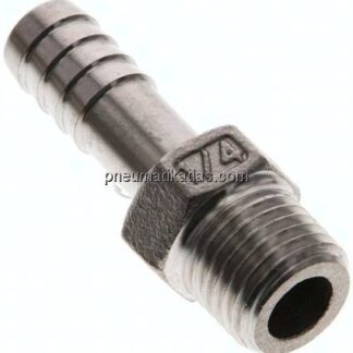 Gewindetülle NPT 1/4"-9 (3/8")mm, 1.4408